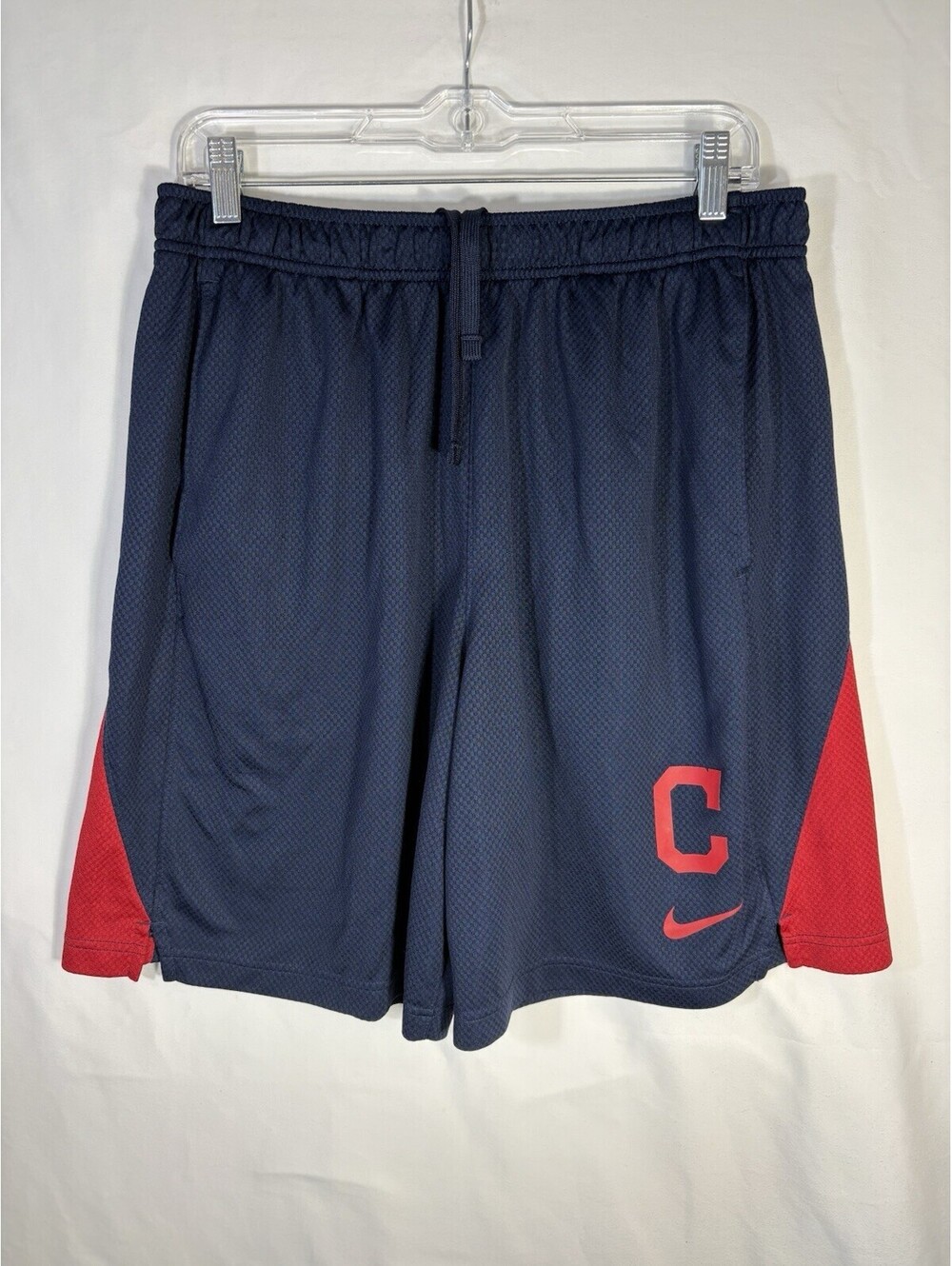 Nike MLB Cleveland Guardians Authentic Collection Dri-FIT Shorts Men’s XL Navy
